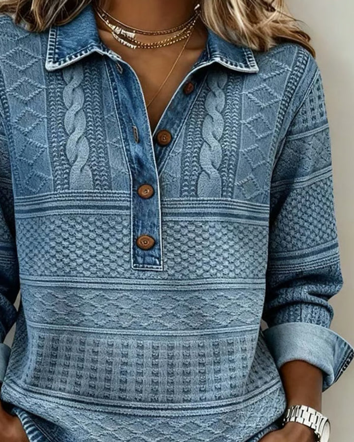 Ladies Cable Knit Sweater