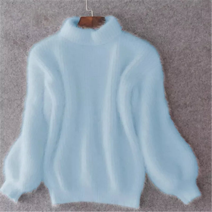Women's Relaxed Fit Soft Pullover Sweater
