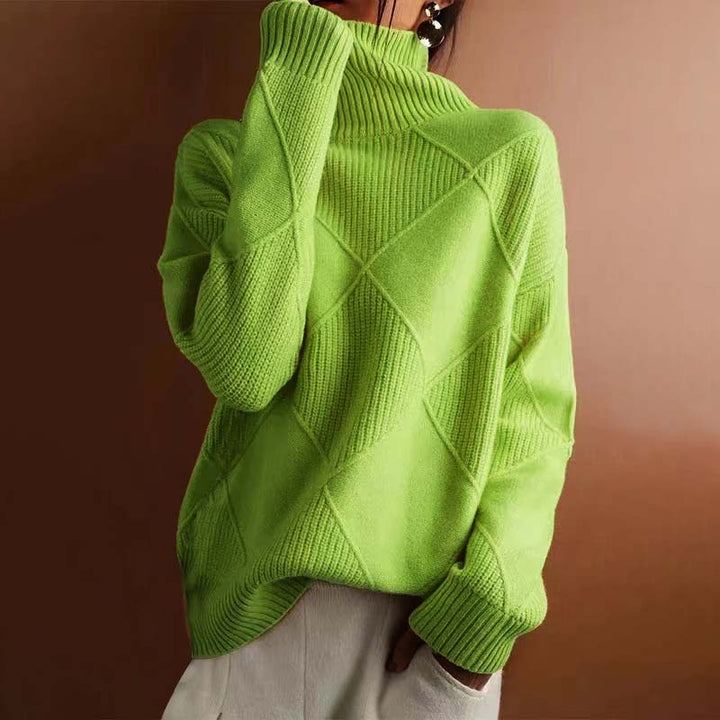 Charlotte – Stylish High-Neck Sweater