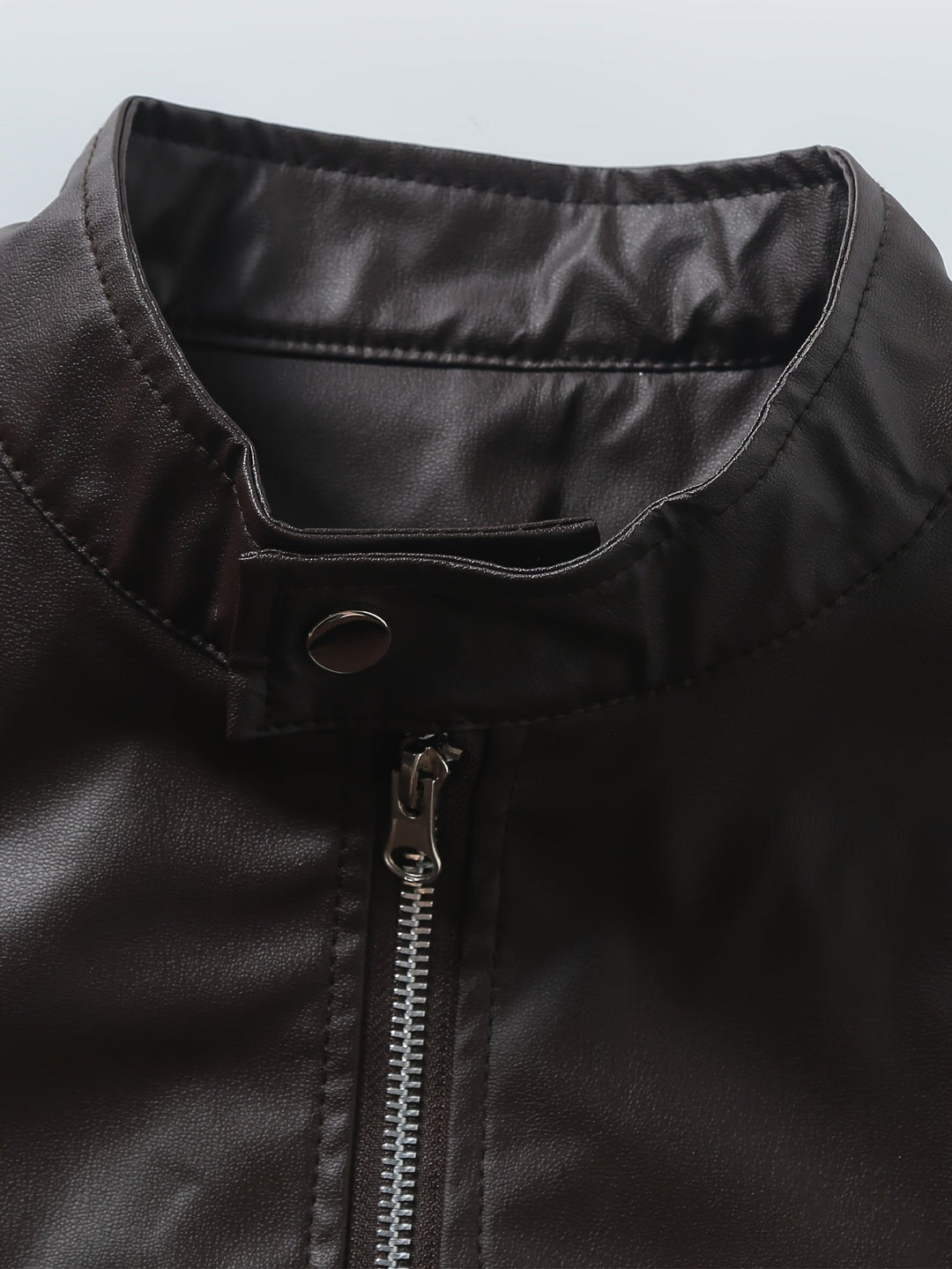 Roman | Stand Collar Moto Jacket