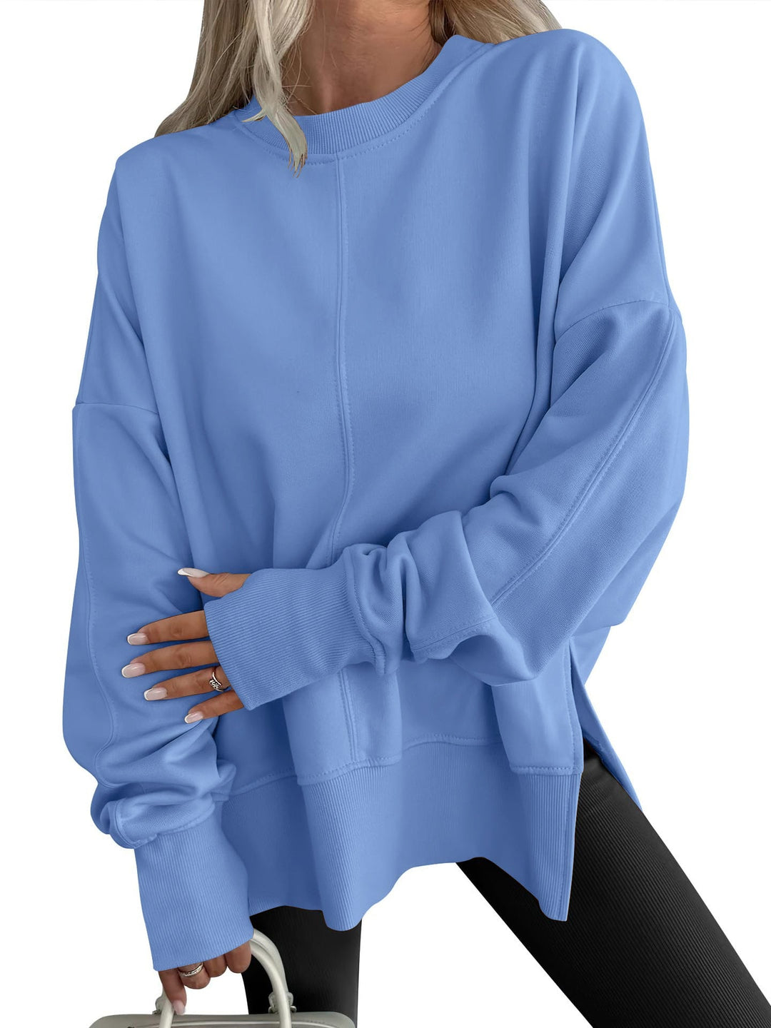 GWEN™ - Cozy Oversized Long Sleeve Hoodie
