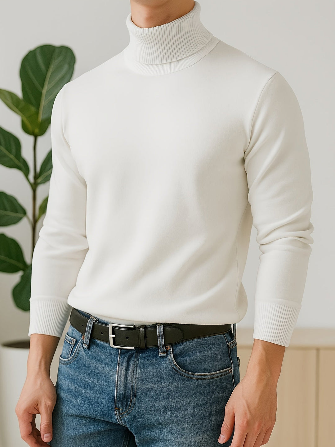 Frederick | Refined High Neck Sweater