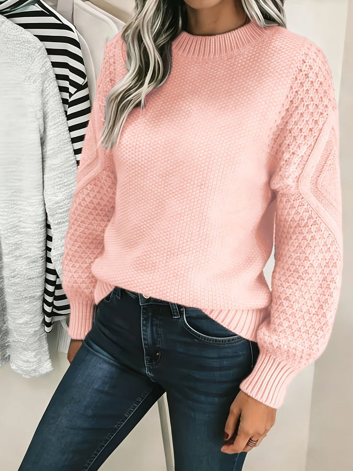 Bonnie | Cozy Lantern Sleeve Sweater