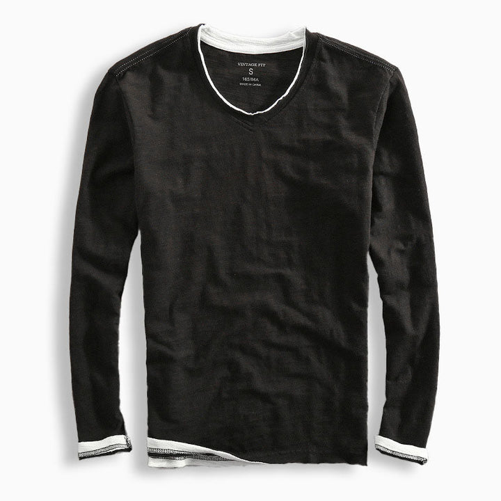 Riku Katoenen Long Sleeve Shirt