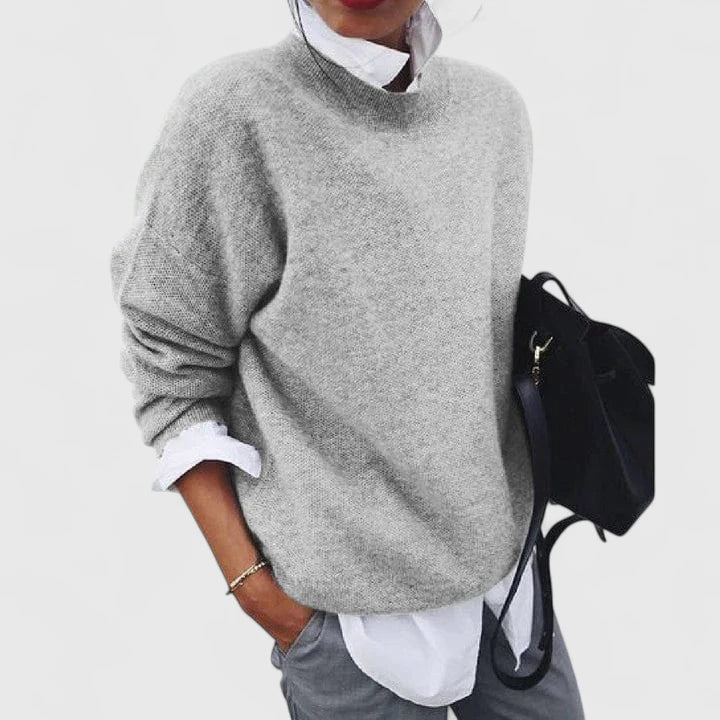 ESTHER – CLASSIC ROUND NECK SWEATER