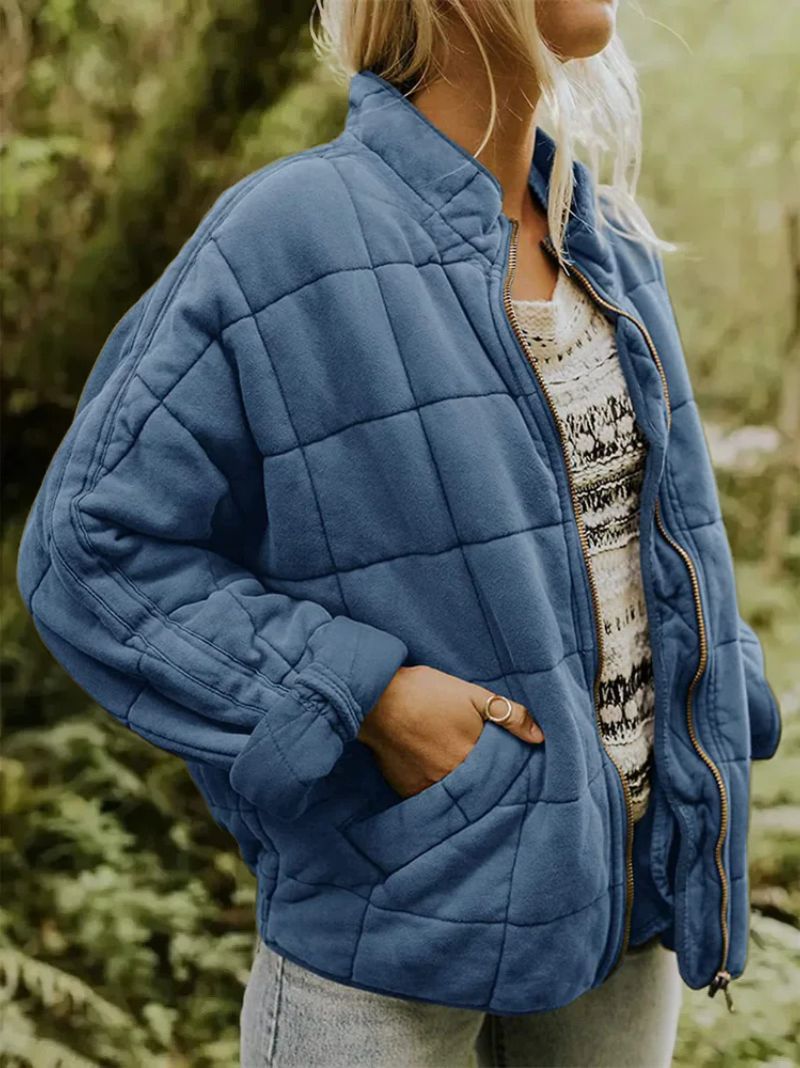 KYLA – QUILTED ZIP JACKET
