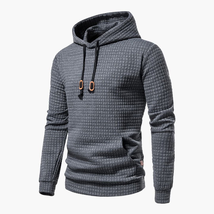 Women's Checked Hoodie with Cozy Hood
