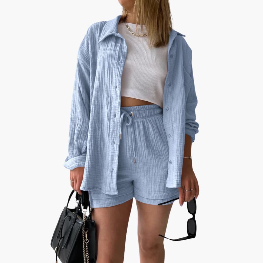 Adeline | Casual Two-Piece Set with Lightweight Fabric and Relaxed Fit