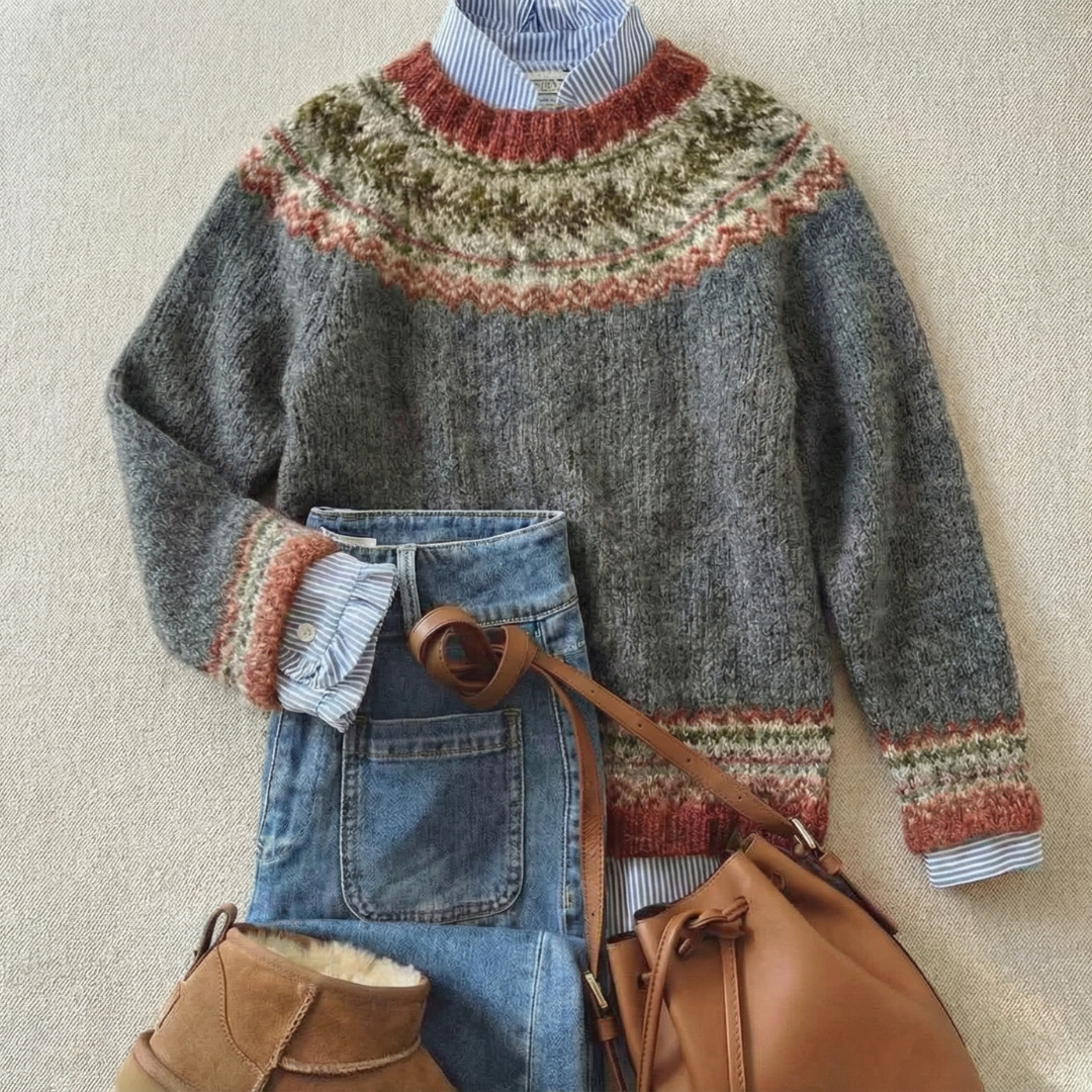 Eleanor | Classic Nordic Heritage Sweater