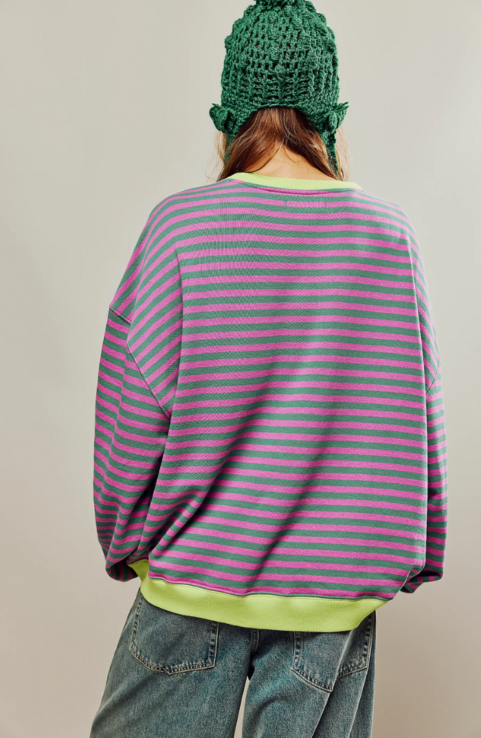 Manie - Striped Oversized Sweater