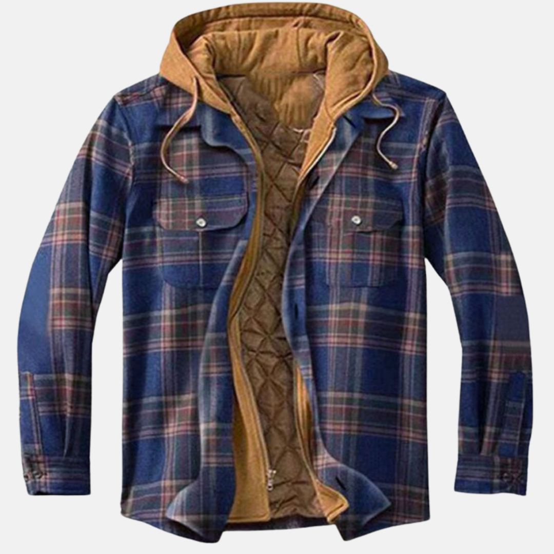Rhett | Robust Checked Hoodie Jacket