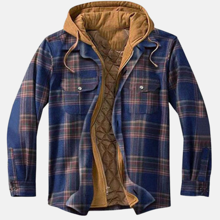 Rhett | Robust Checked Hoodie Jacket