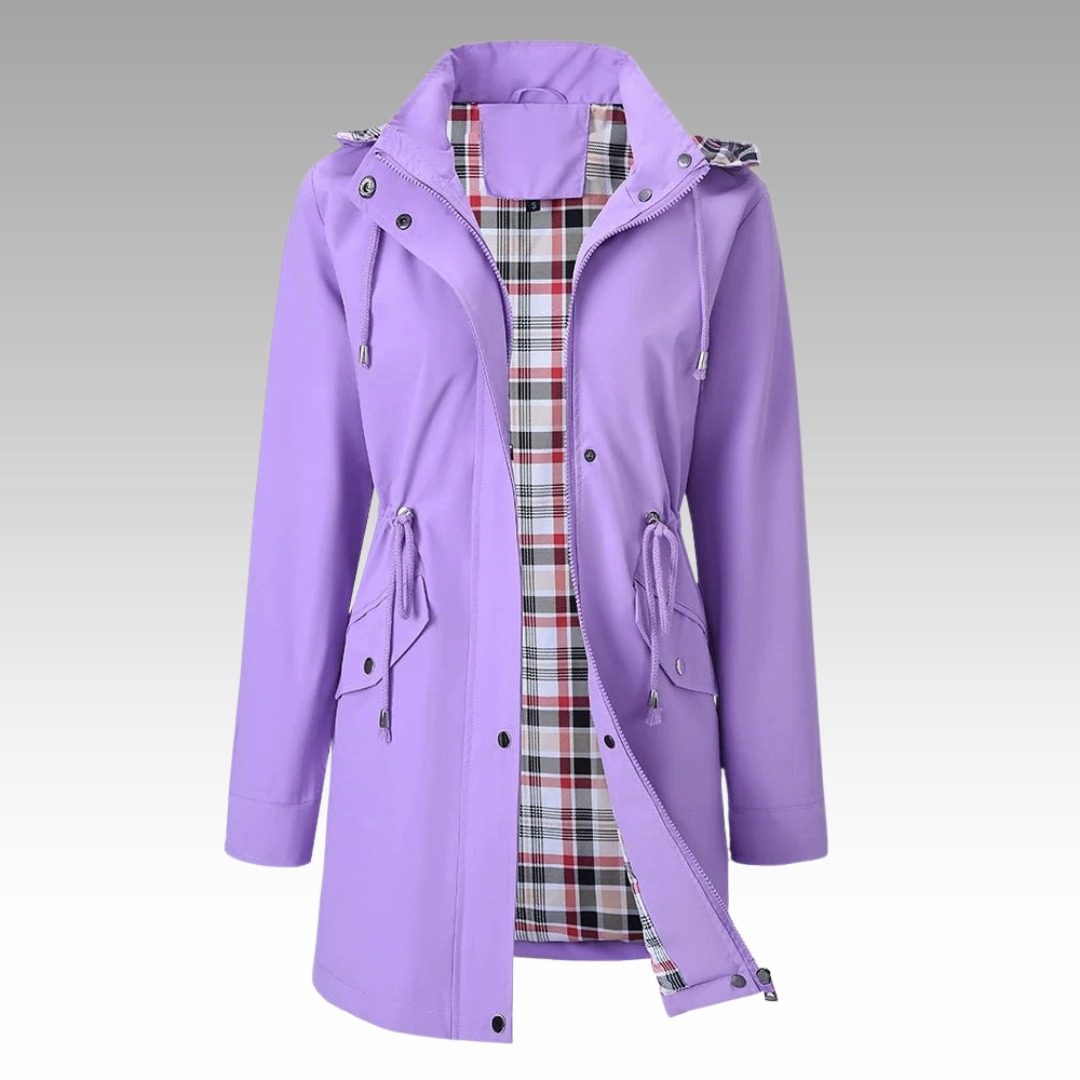 ELLA - RAIN-RESISTANT HOODED COAT