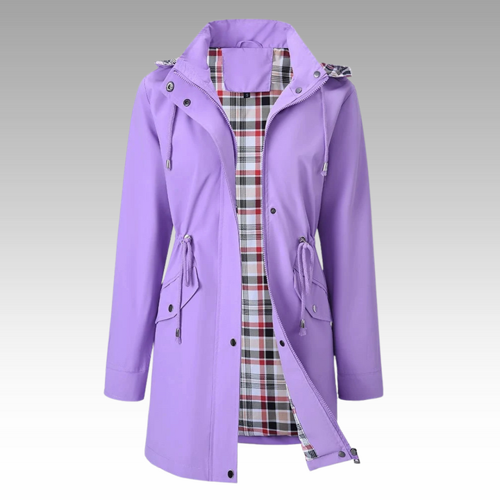 ELLA - RAIN-RESISTANT HOODED COAT
