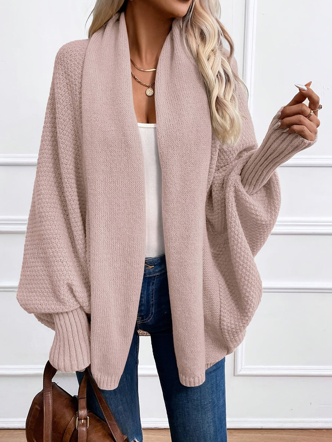 Zinnia - Batwing Knitted Cardigan
