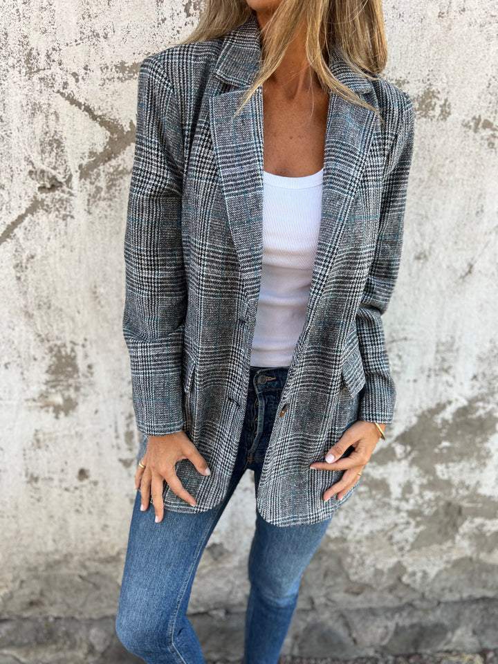 DANIELA – TIMELESS CHECKED BLAZER