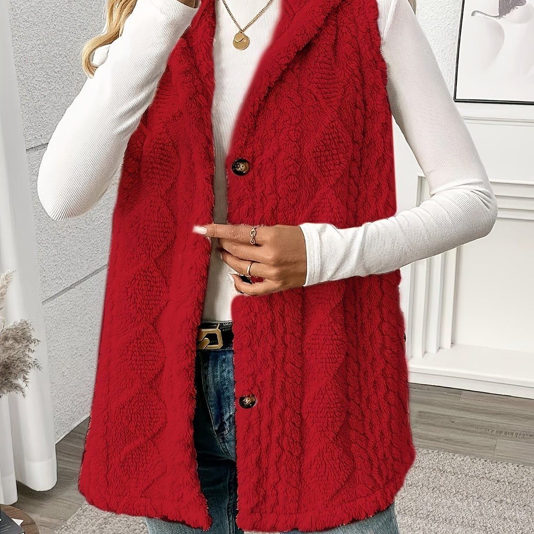 Lorna | Cozy Lined Sleeveless Vest