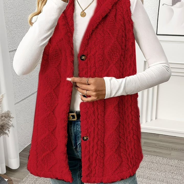 Lorna | Cozy Lined Sleeveless Vest