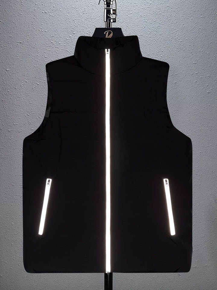 Calvin | Padded Zip-Up Vest