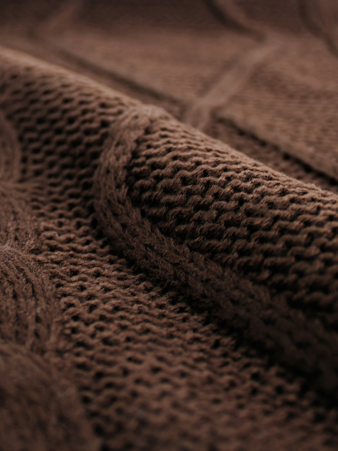 Cora | Cozy Cable Knit V-Neck Sweater Vest