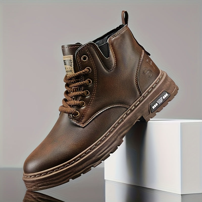 Archer | Robust Lace-Up Ankle Boots