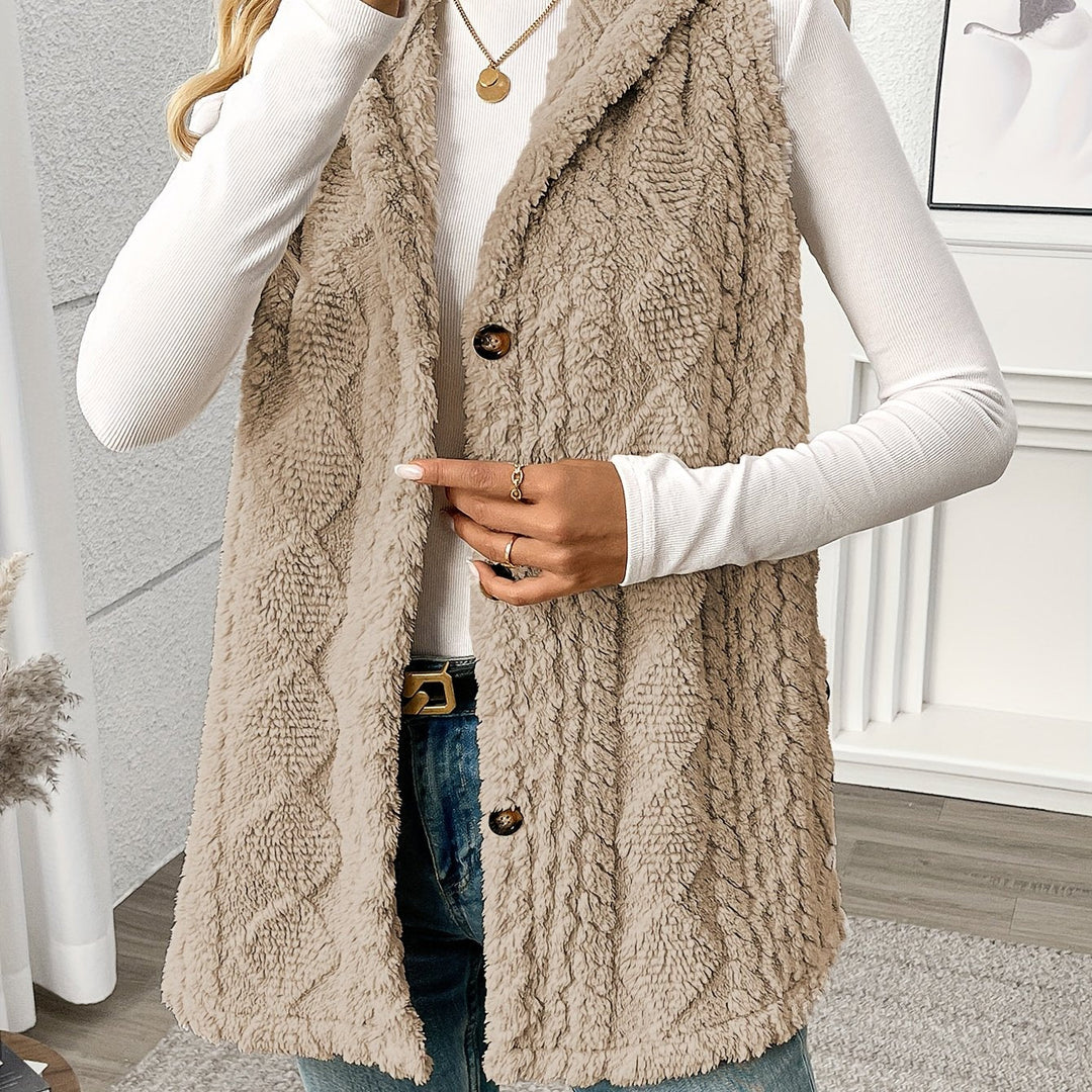 Lorna | Cozy Lined Sleeveless Vest