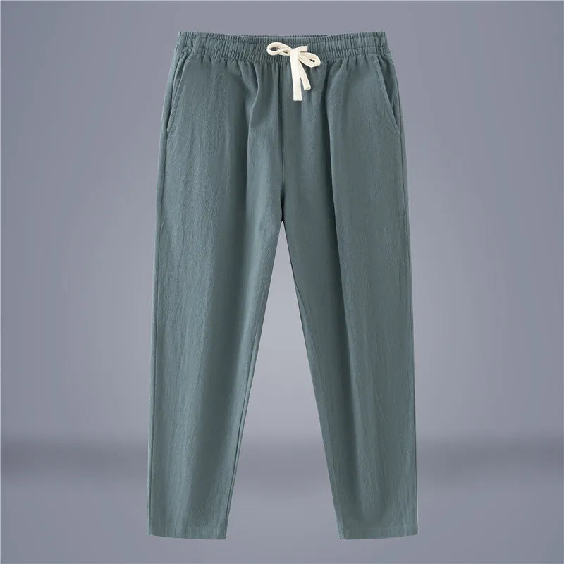 Connor | Men's Pants with Drawstring and Straight Legs