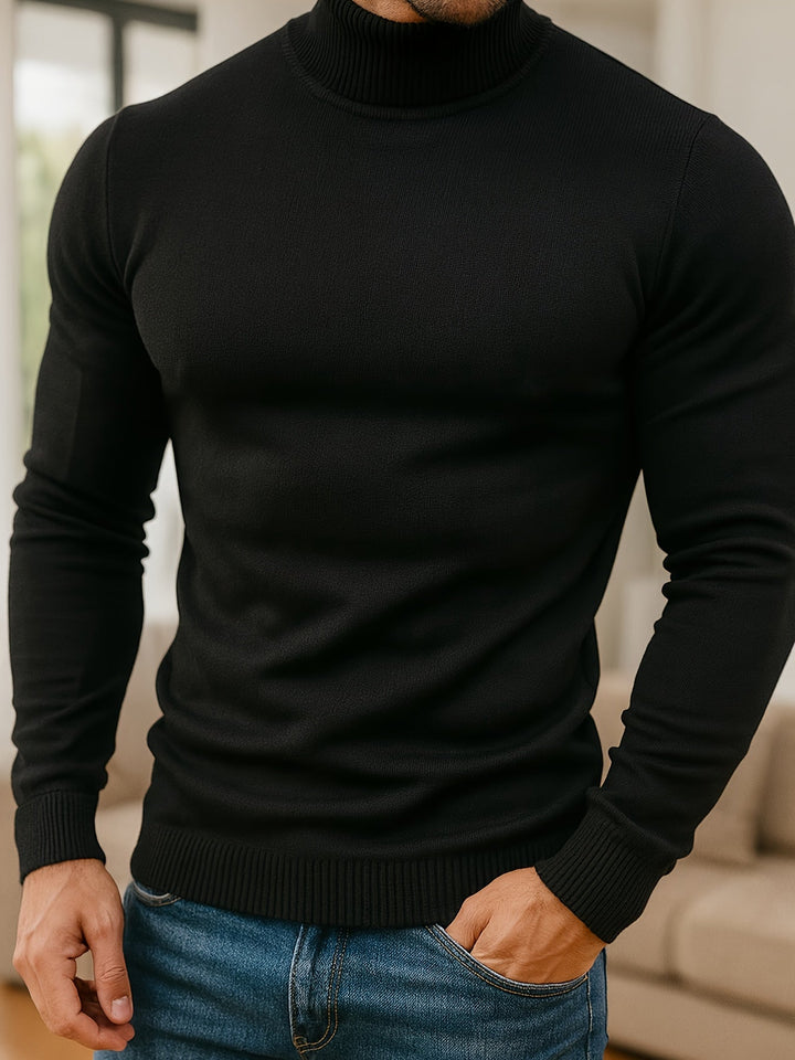 Frederick | Refined High Neck Sweater