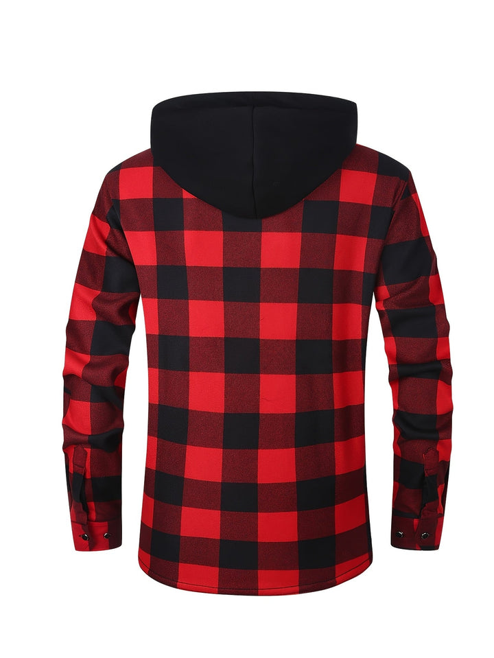 Desmond | Quilted Checkered Shirt Jacket