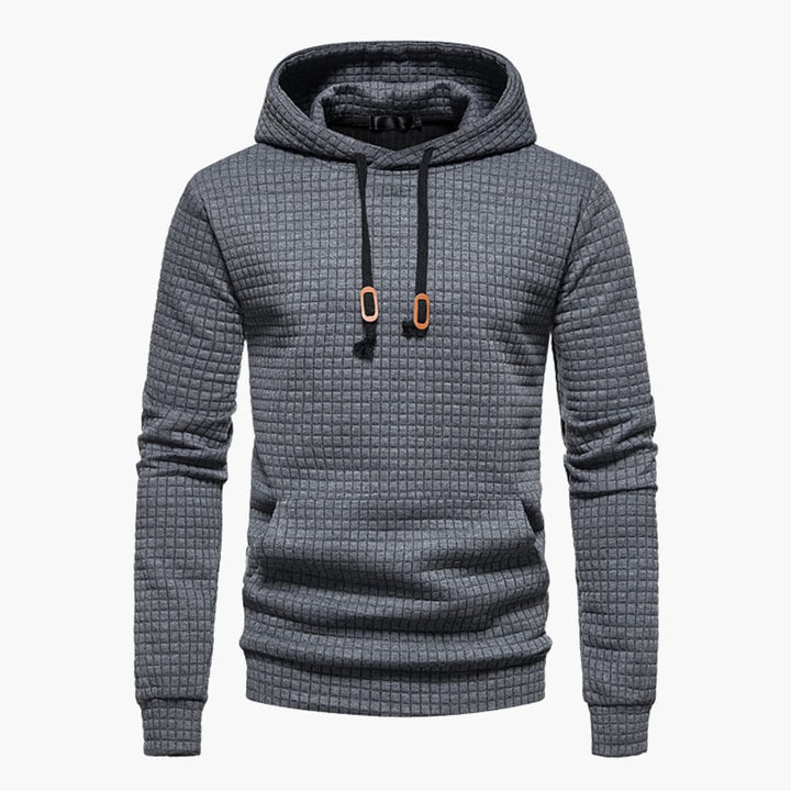 Women's Checked Hoodie with Cozy Hood