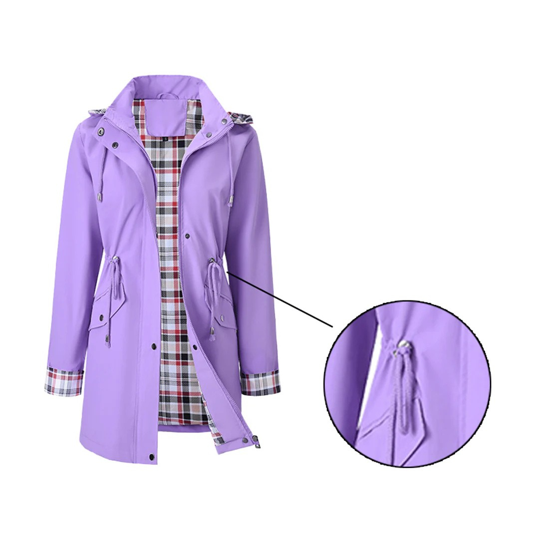 ELLA - RAIN-RESISTANT HOODED COAT