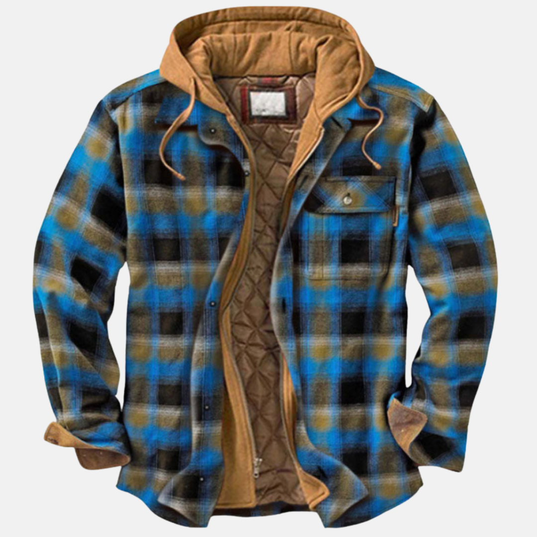 Rhett | Robust Checked Hoodie Jacket