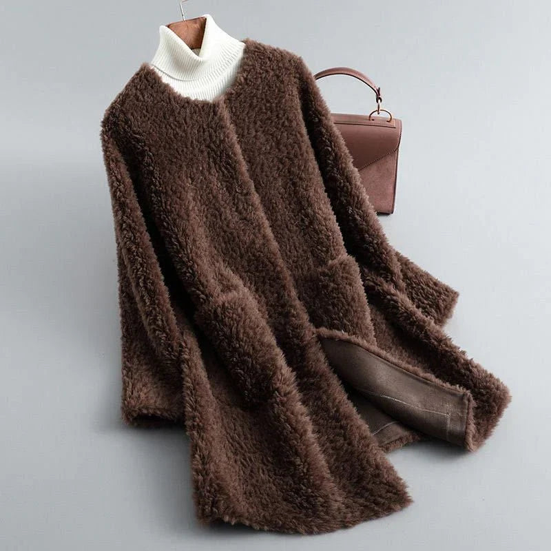 Margot Teddy Sheepskin Coat