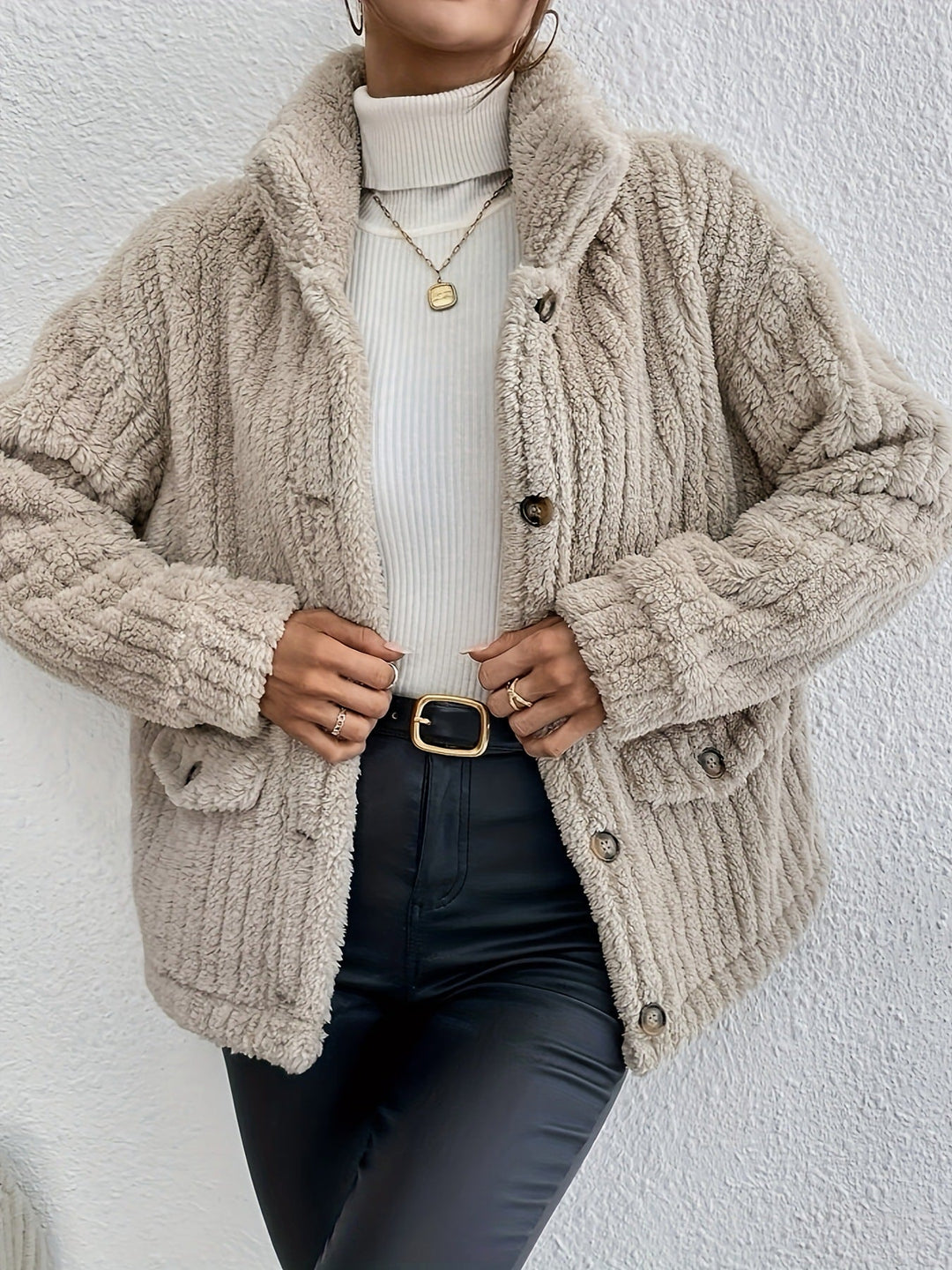 Nova | Reversible Velvet Button Cardigan