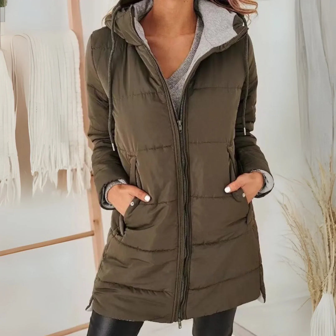 Rae - Casual Hooded Puffer Jacket