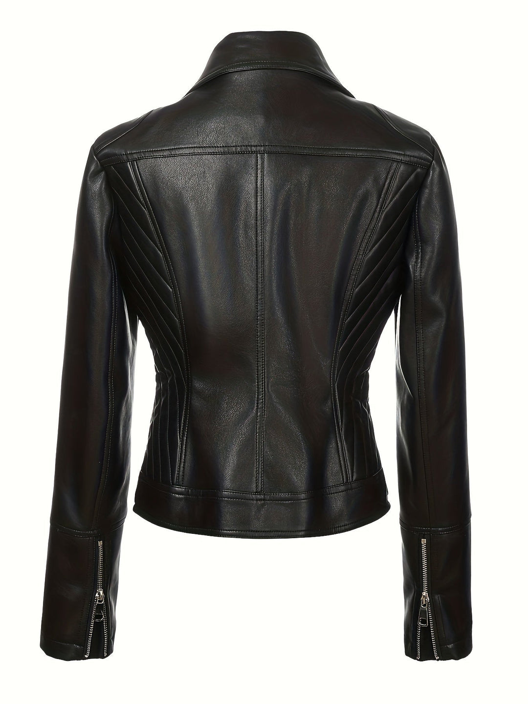 Mabel | Structured Zip-Front Moto Jacket