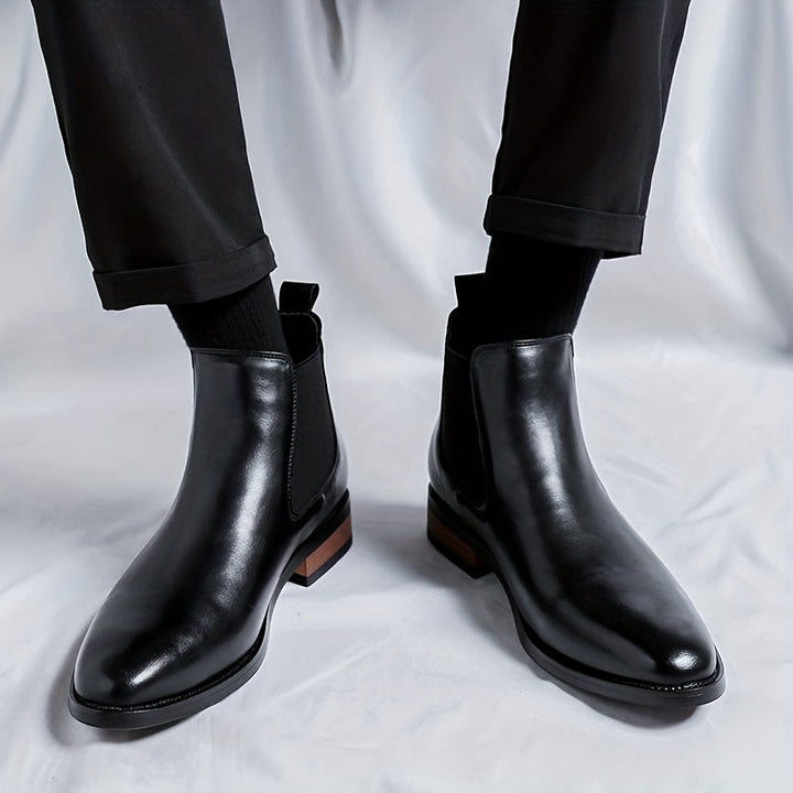 Ashford | Refined Pointed Chelsea Boots