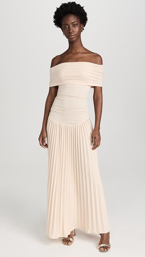 Chic Flowy Flattering Lightweight Fabric Maxi Dress for Effortless Summer Wear