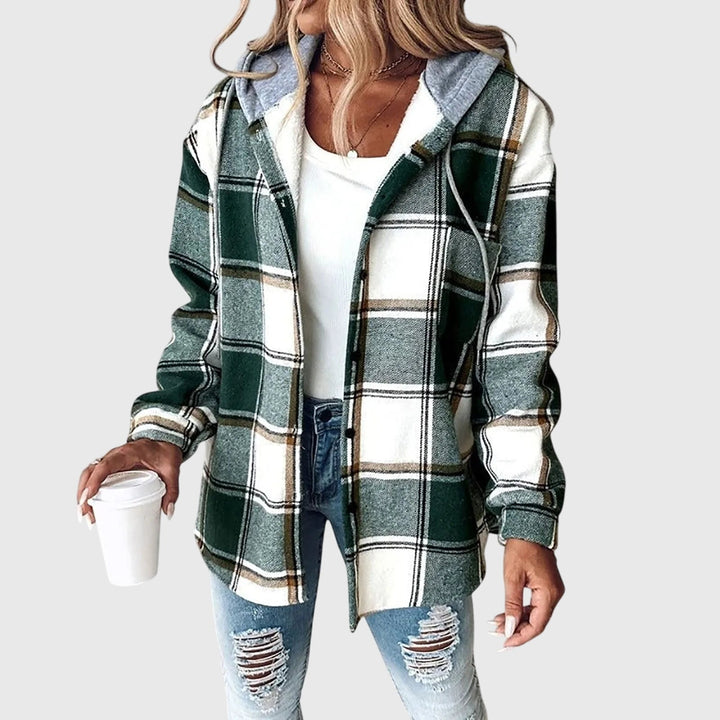 Martina | Women's Mesh Button Closure Jacket
