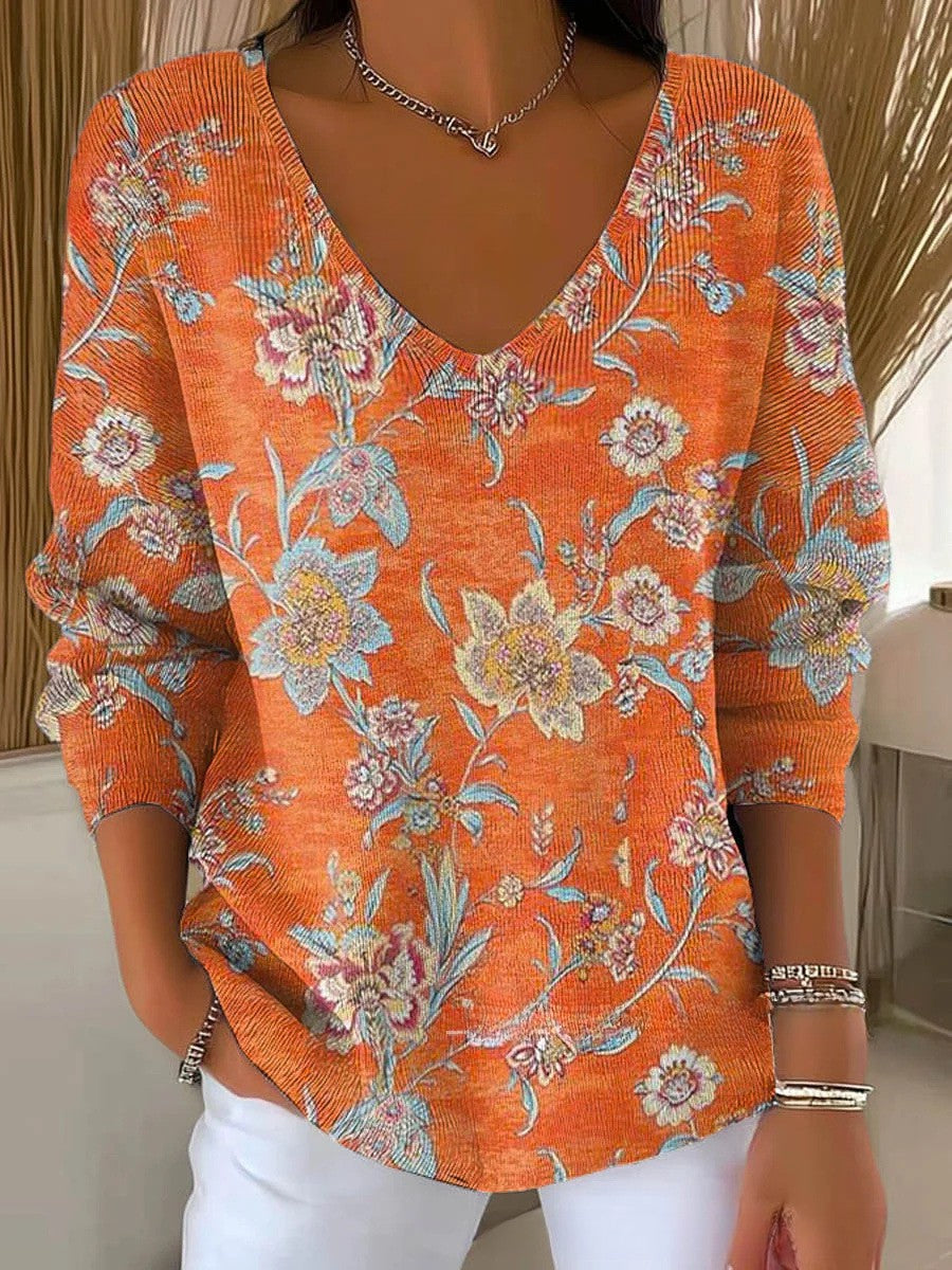 Beatrice – V-Neck Sweater