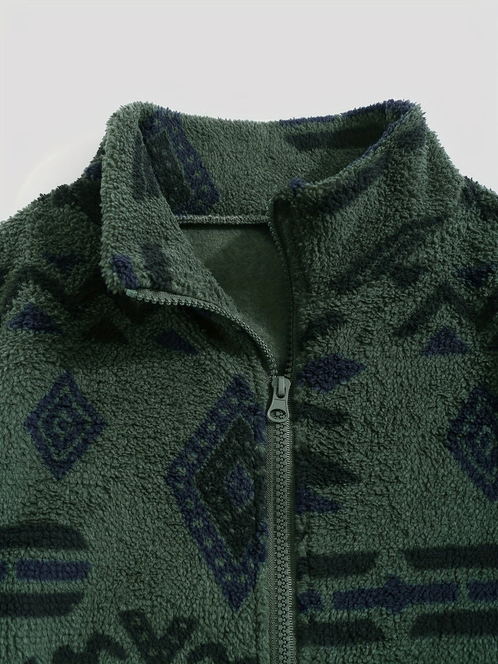 Carmen | Printed Zip-Up Jacket