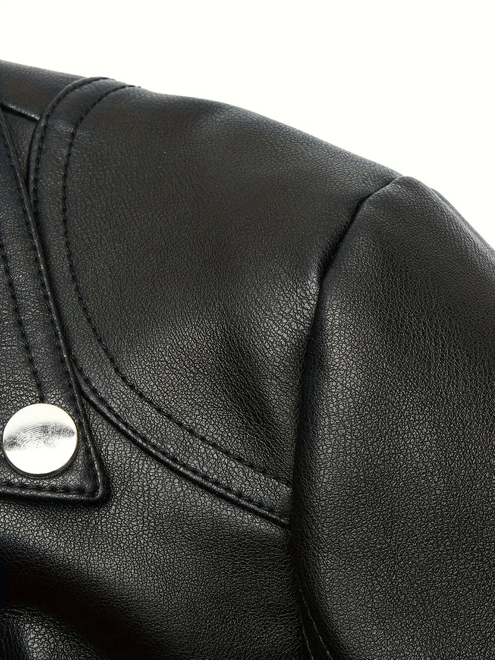 Mabel | Structured Zip-Front Moto Jacket