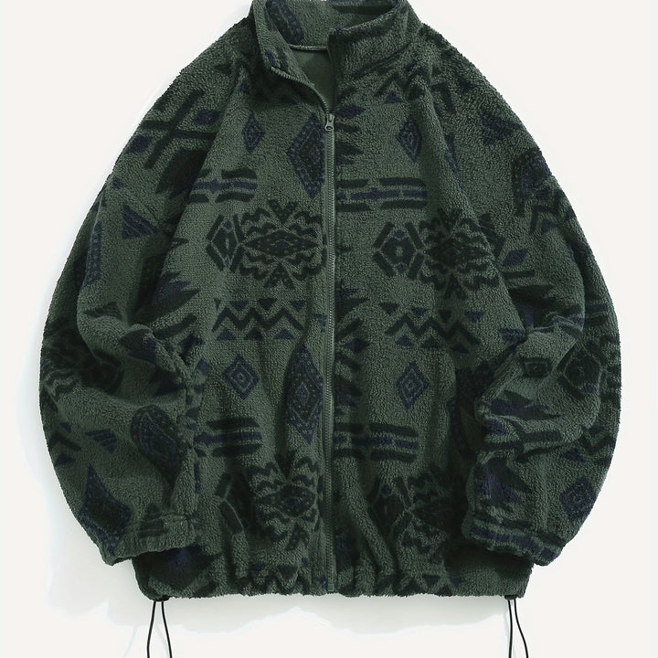 Carmen | Printed Zip-Up Jacket