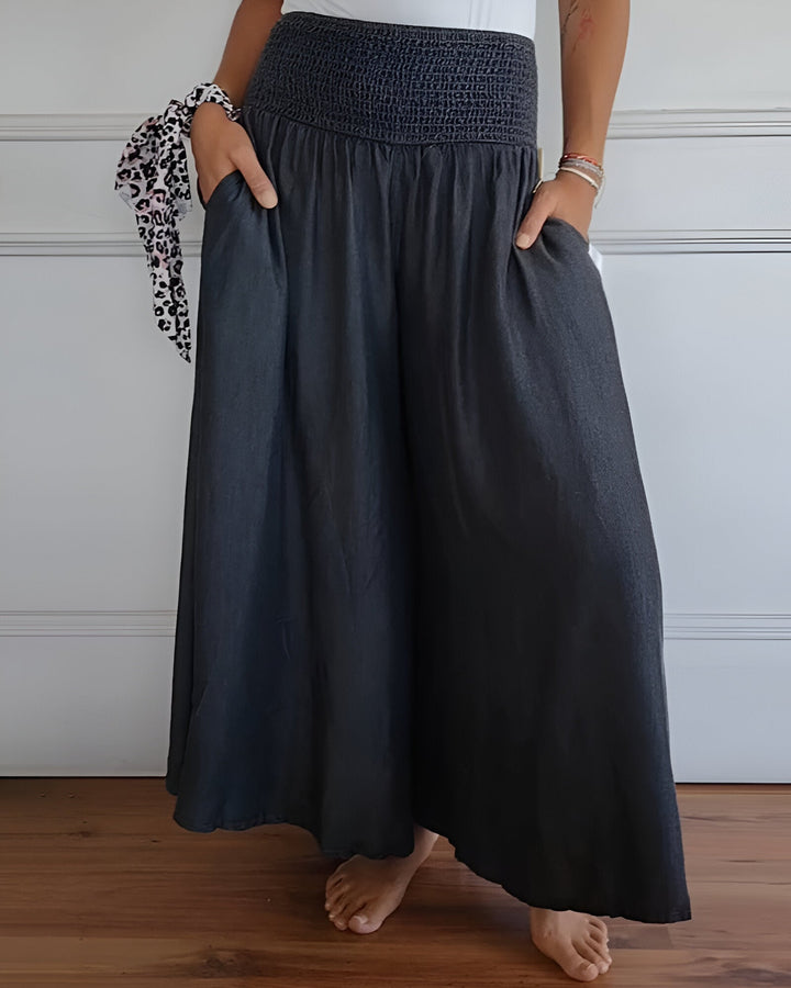 Aria | Trousers with Elastic Waist and Relaxed Fit