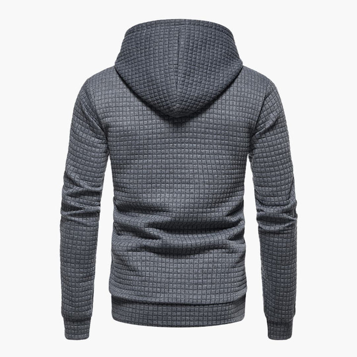 Women's Checked Hoodie with Cozy Hood