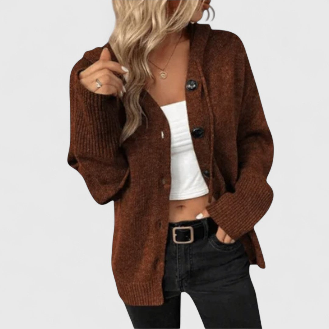 Brittan - Knitted Cozy Cardigan