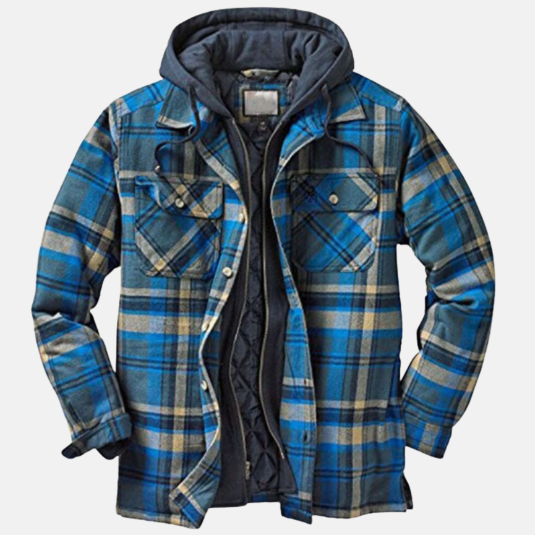 Rhett | Robust Checked Hoodie Jacket