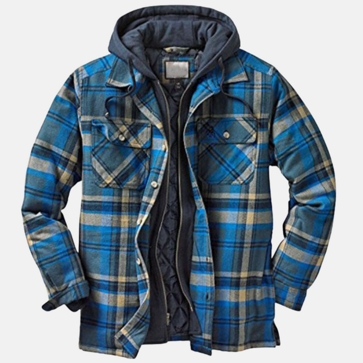 Rhett | Robust Checked Hoodie Jacket