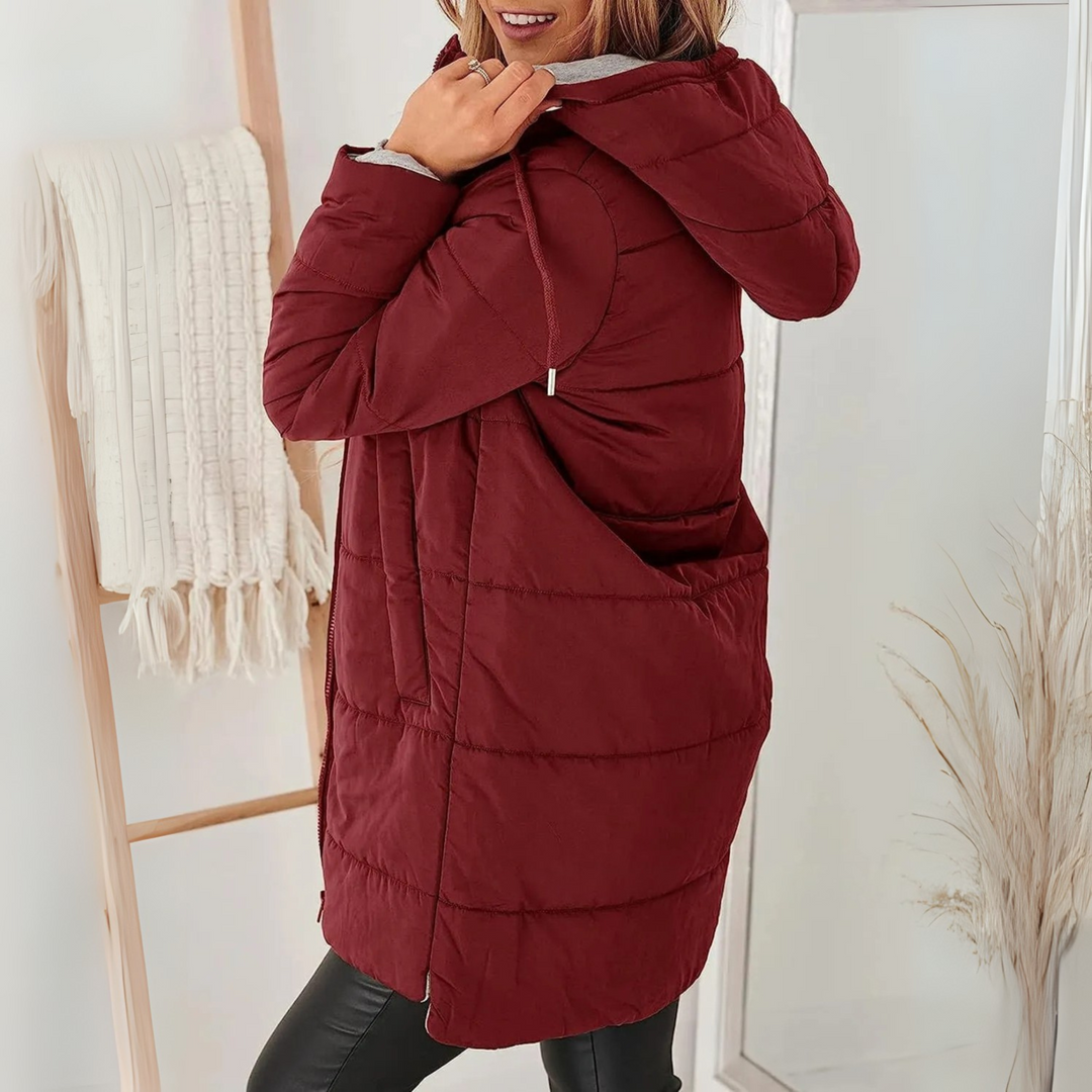 Rae - Casual Hooded Puffer Jacket