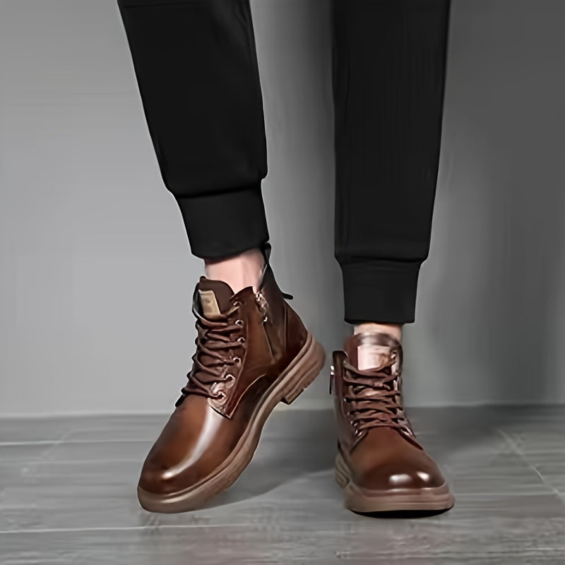 Duncan | Robust High Lace-Up Boots